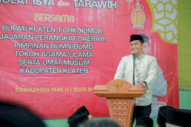 Bupati dan Wakil Bupati Klaten Gelar Tarling di Masjid Jami’ At-Taqwa Trucuk