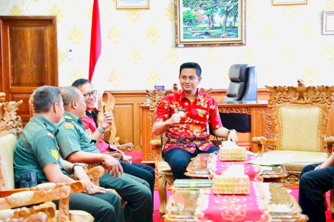 Bupati Klaten Lakukan Audiensi dengan Dispermasdes Kab. Klaten dan Kodim 0723 Klaten