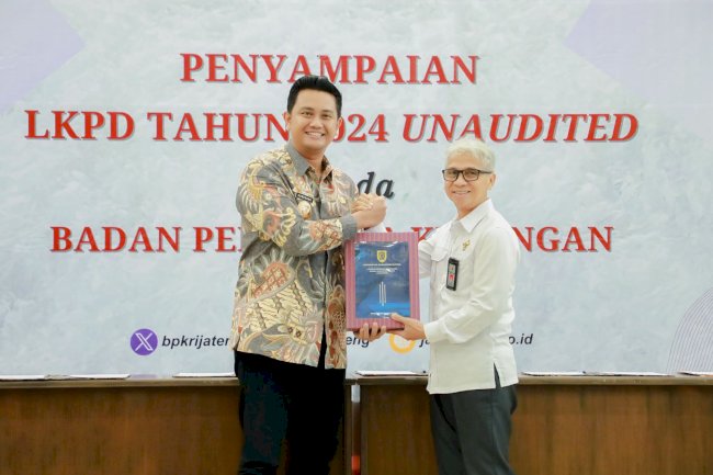 Pemerintah Kabupaten Klaten Serahkan LKPD Unaudited Tahun 2024 ke BPK Prov. Jateng