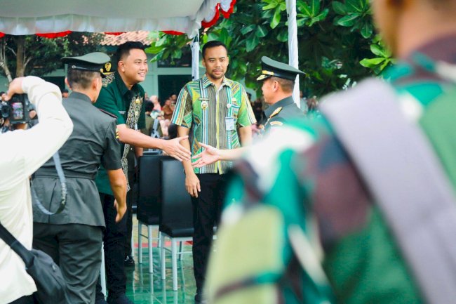 Bupati & Wabup Klaten Hadiri Upacara Penutupan Dikmaba TNI AD Gelombang II TA 2024