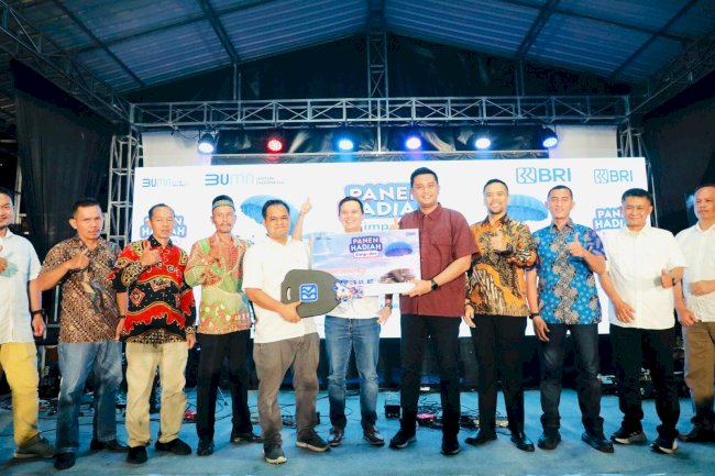 Bupati dan Wabup Klaten Hadiri Panen Hadiah Simpedes BRI Kanca Klaten