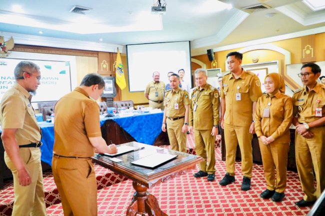 Bupati Klaten Mas Hamenang Hadiri Rakor Persiapan Solo Great Sale 2025