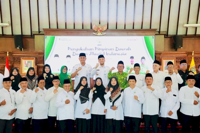 Bupati Klaten Kukuhkan Pengurus Daerah Dewan Masjid Indonesia Kabupaten Klaten