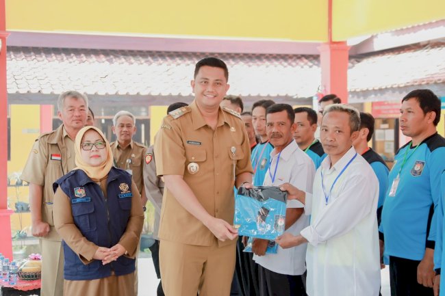 Perkuat Sinergi Penanggulangan Bencana, Bupati Klaten Kukuhkan TRC dan Resmikan Posko KENCANA Gantiwarno