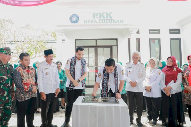 Mas Bup & Mas Wabup Klaten Resmikan Gedung PKK serta Serahkan Bantuan dalam Sambung Rasa Desa Cucukan