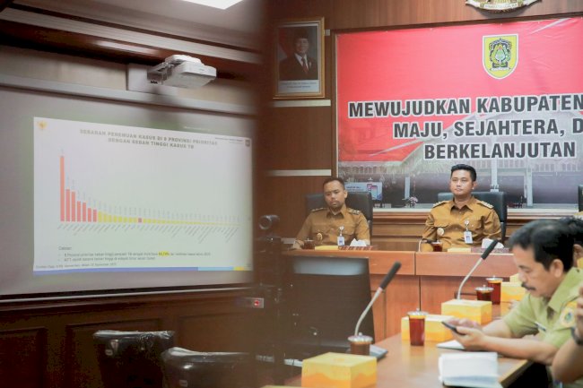 Bupati & Wakil Bupati Klaten Ikuti Rakor Nasional Percepatan Penuntasan Tuberkulosis (TBC)