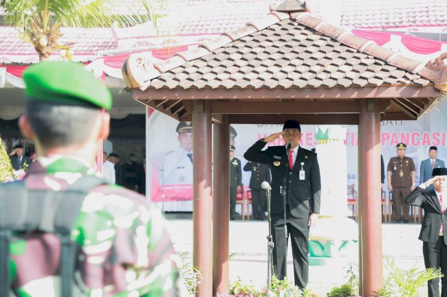 Bupati Pimpin Upacara Hari Kesaktian Pancasila Tingkat Kabupaten Klaten