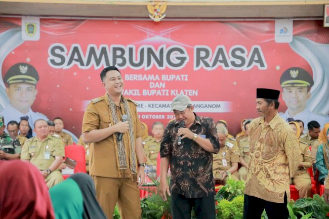 Sambung Rasa Jungkare, Bupati Klaten Ajak Masyarakat Perkuat Gotong Royong dan Peduli Lingkungan