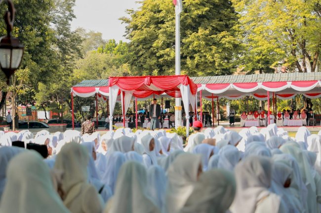 Bupati Klaten Pimpin Apel Hari Santri Tahun 2025