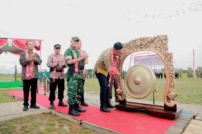 Bupati Klaten Membuka KBMKB ke-XXXI di Desa Gondangsari Kecamatan Juwiring