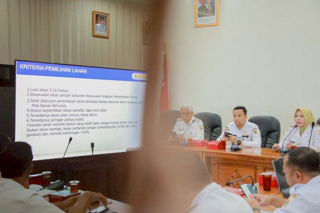 Wabup Klaten Pimpin Rakor Perkembangan Pembangunan Sekolah Rakyat 