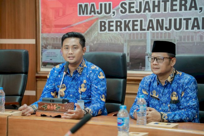 Bupati Klaten Hadiri Rakor Tim Percepatan Penanggulangan TBC Kab. Klaten