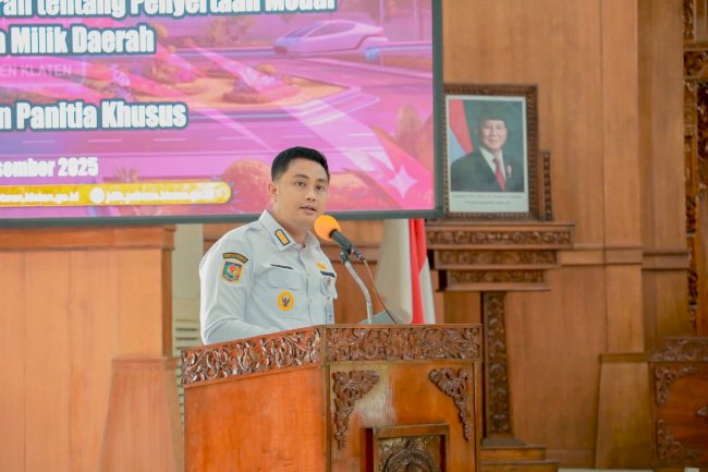 Bupati & Wakil Bupati Klaten Hadiri Rapat Paripurna DPRD Bahas Jawaban Terkait Dua Raperda