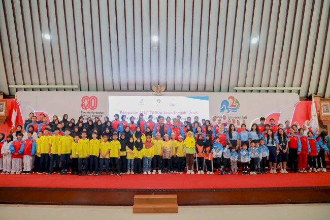 Bupati Klaten Dorong Pelajar Klaten Berprestasi di FORDA Jateng 2025