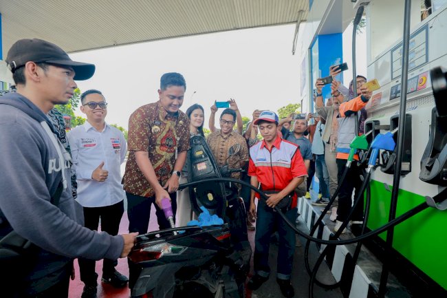 Bupati Klaten Launching Pertamax Green RON 95 Pertama di Kabupaten Klaten 