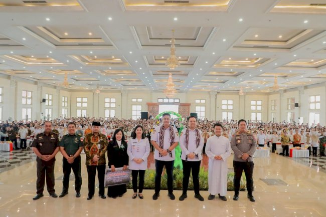 Bupati dan Wakil Bupati Klaten Apresiasi Perayaan Natal Disdik sebagai Momentum Penguatan Karakter