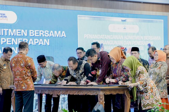 Bupati Klaten Lakukan MOU Pembangunan dan Penerapan Manajemen Talenta 