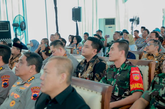 Bupati Klaten Hadiri Peresmian Jembatan Merah Putih Presisi oleh Kapolri di Prambanan