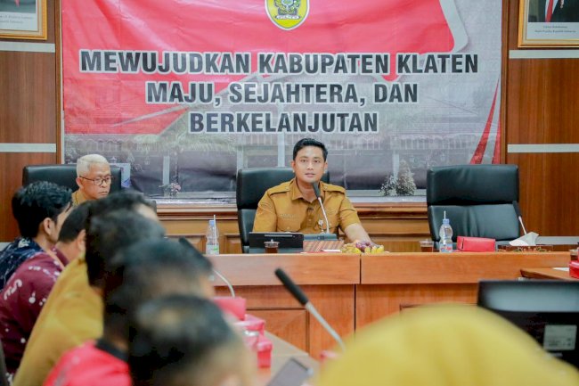 Bupati Klaten Tekankan Validasi Data Tepat Sasaran dalam Rakor DTSEN