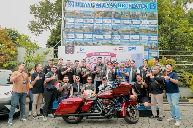 Bupati Klaten Hadiri Aksi Donor Darah BRI Bersama HDCI dan Mitra Medika