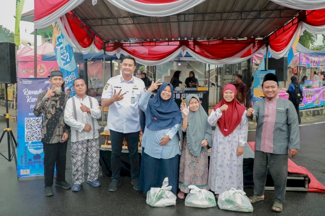 Bupati Klaten Buka Kampoeng Ramadhan Masjid Mlinjon, Dorong UMKM dan Ekonomi Warga
