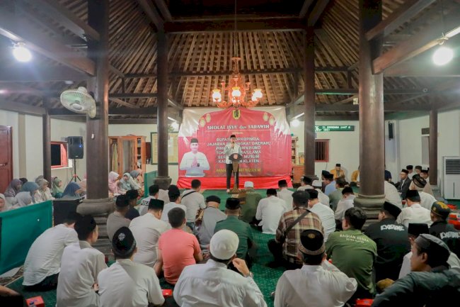 Tarling di Masjid Sunan Pandanaran, Bupati Klaten Ajak Teladani Nilai Kepemimpinan Sunan Pandanaran 