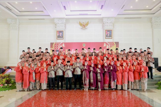 Halal Bihalal Pemkab Klaten, Bupati Klaten Ajak Pererat Silaturahmi dan Sinergi 