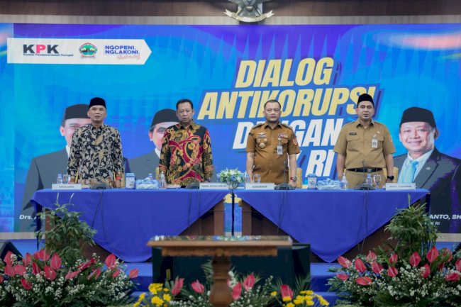 Bupati Klaten Hadiri Dialog Antikorupsi dari KPK RI di Semarang