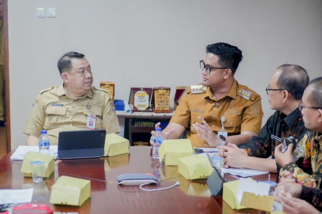 Bupati Klaten Bahas Kerja Sama Sister City Bersama Nanjing di Kemendagri