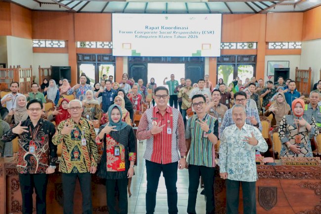 Pemkab Klaten Perkuat Sinergi dengan Pelaku Usaha melalui Rakor Forum CSR 2026