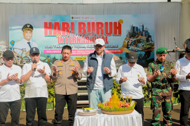 Pemkab Klaten Gelar Senam Bersama Peringati Hari Buruh 2026