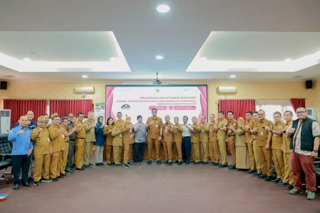 Bupati Klaten Buka Pelatihan dan FGD Terpadu Kepemimpinan dan Budaya Unggul Pemda