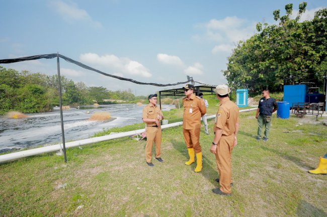 Bupati Klaten Tinjau Progres Pengolahan Lindi dan Sampah di TPA Troketon