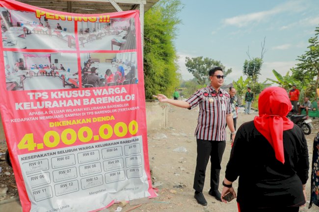 Tinjau TPS Barenglor, Bupati Klaten Ajak Warga Tertib Kelola Sampah