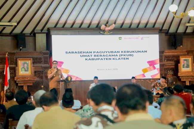 Sarasehan PKUB, Bupati Klaten Apresiasi Peran PKUB dalam Menjaga Kerukunan Umat Beragama