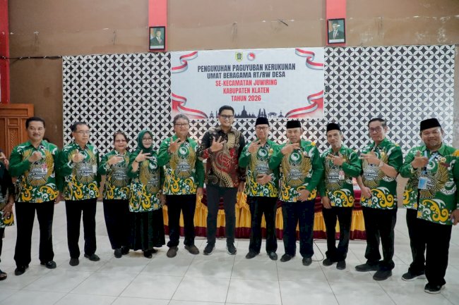 Bupati Klaten Apresiasi Pembentukan PKUB Tingkat RT/RW se-Kecamatan Juwiring