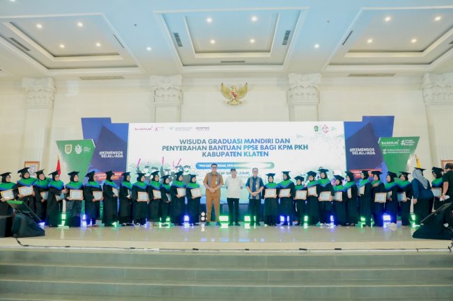 Wamensos RI Dorong Kemandirian KPM PKH, 2.627 Warga Klaten Resmi Graduasi