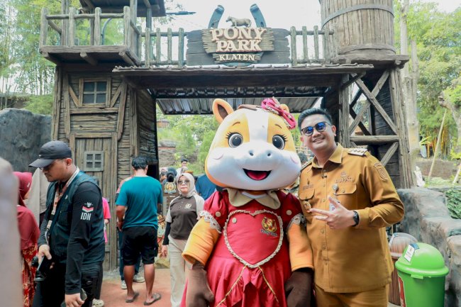 Bupati Klaten Resmikan Pony Park, Destinasi Wisata Keluarga Baru di Kabupaten Klaten