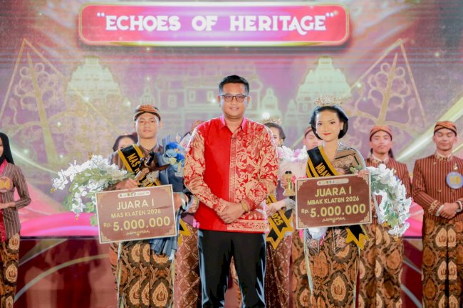 Mas dan Mbak Klaten 2026 Resmi Terpilih, Siap Promosikan Wisata, Budaya, dan Ekonomi Kreatif 