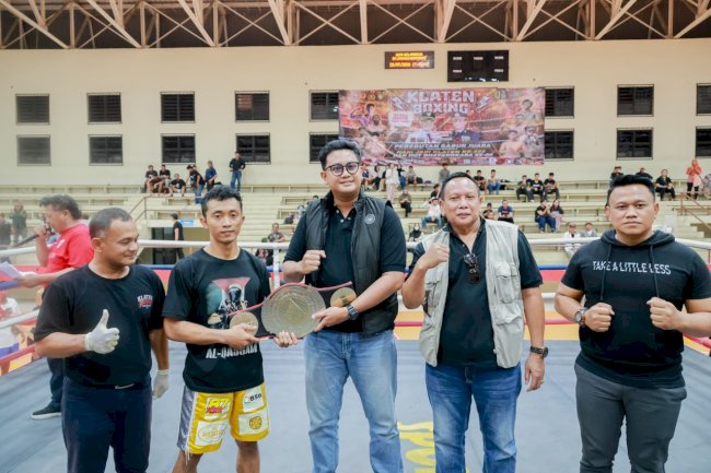 Bupati Klaten Apresiasi Klaten Boxing Championship Jadi Ruang Positif bagi Generasi Muda 