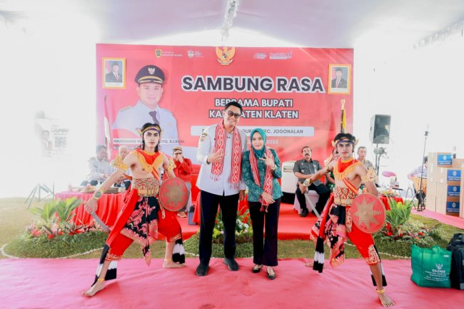 Sambung Rasa di Jogonalan, Bupati Klaten Siapkan Perbaikan Irigasi Karangdukuh