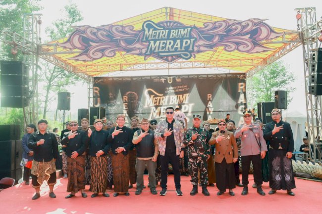 Bupati Klaten Apresiasi Metri Bumi Merapi, Harap Jadi Penggerak Ekonomi dan Pelestarian Budaya