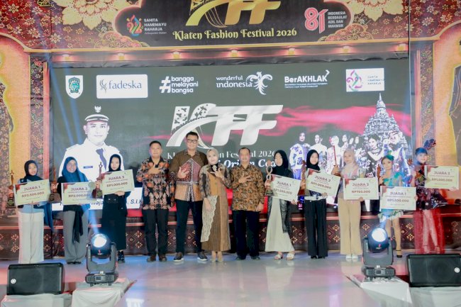 Bupati Klaten Dorong Klaten Fashion Festival Jadi Etalase Wastra Lokal Menuju Panggung Dunia