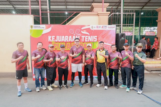 Bupati Klaten Buka Kejuaraan Tenis Lapangan Piala Bupati 2026, Dorong Regenerasi Atlet