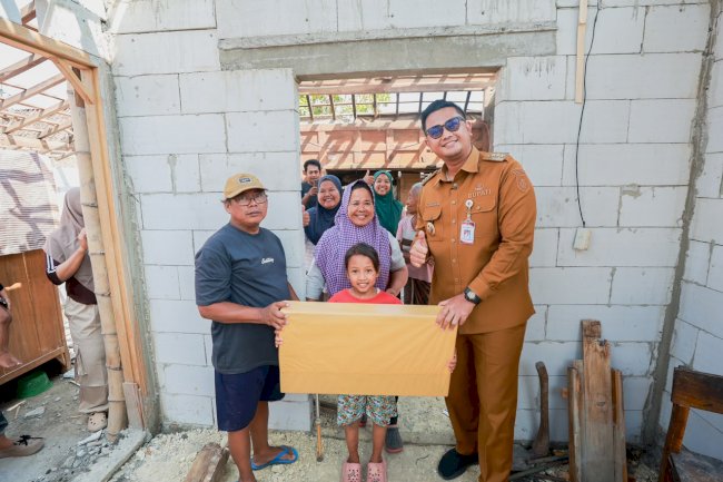 Bupati Klaten Tinjau Pembangunan RTLH di Desa Sajen, Pastikan Program Tepat Sasaran