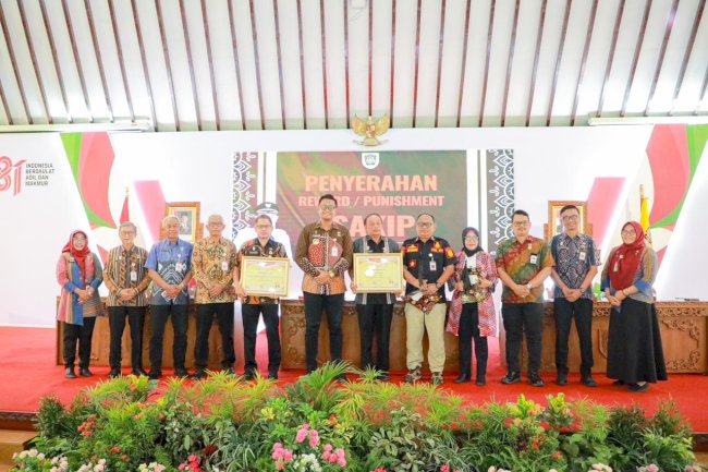 Hadiri Rakoorlak, Bupati Klaten Dorong OPD Tingkatkan Kinerja & Percepatan Realisasi Program