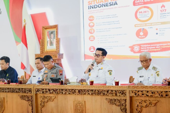 Forkopimda Klaten Perkuat Kesiapsiagaan Hadapi Potensi Erupsi Merapi, Gempa, dan Karhutla