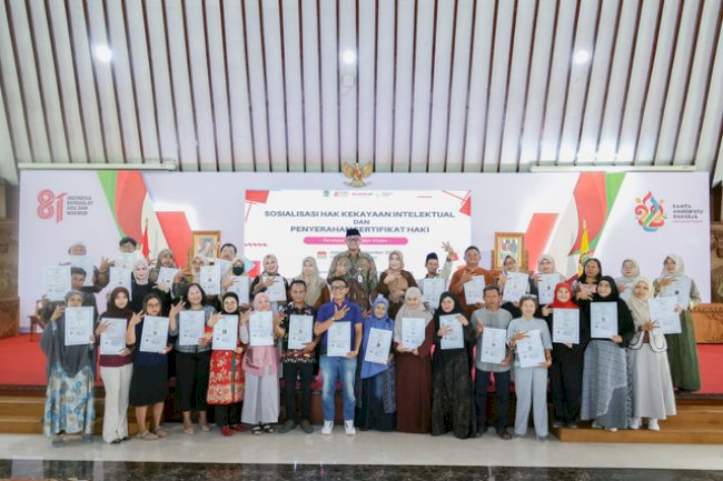 Perkuat Daya Saing UMKM, Pemkab Klaten Dorong Perlindungan Hak Kekayaan Intelektual