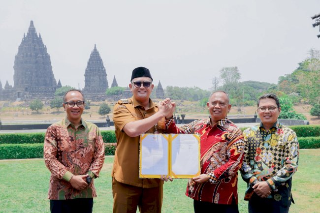 Perjalanan Panjang Berbuah Kesepakatan, Klaten-Sleman Sepakati PKS PBJT Candi Prambanan
