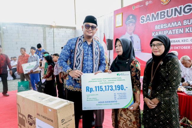Sambung Rasa Desa Pakisan Cawas, Bupati Klaten Tampung Aspirasi soal Gedung dan Lapangan Desa 